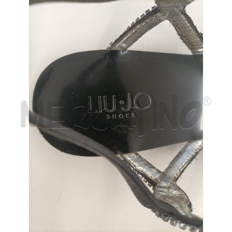 INFRADITO DONNA LIU JO NERO STRASS FIOCCHETTO | Mercatino dell'Usato Molfetta 4