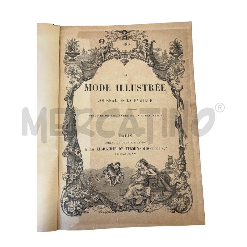 LIBRO 1880 LA MODE ILLUSTREE JOURNAL DE LA FAMILLE | Mercatino dell'Usato Molfetta 2