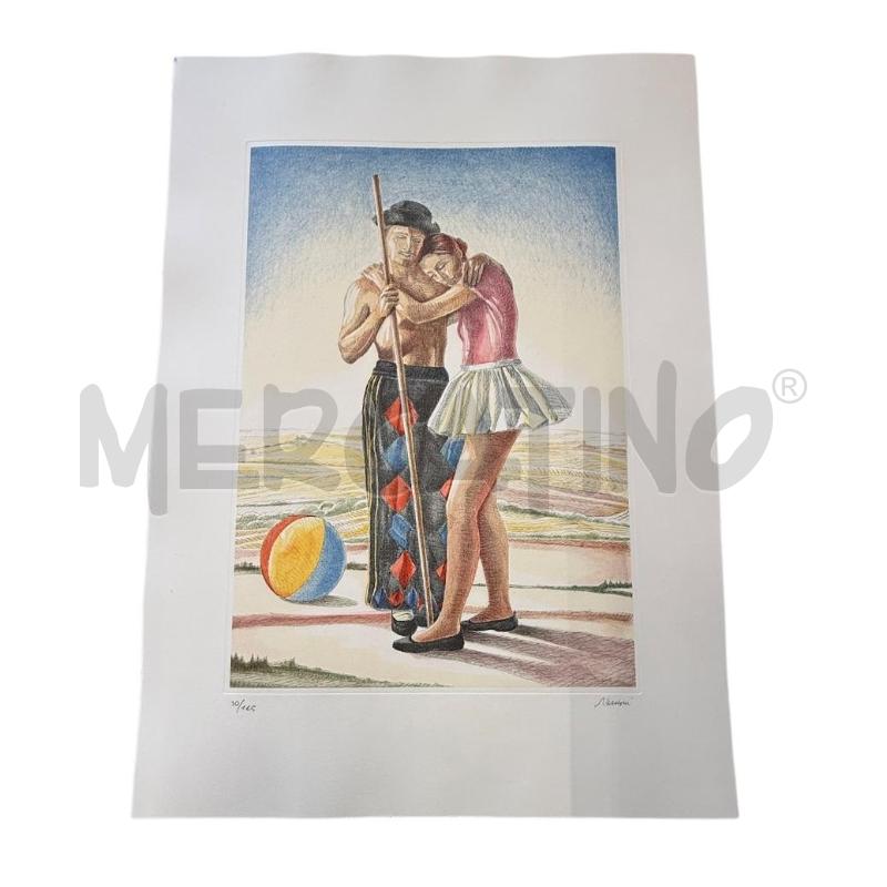 LITOGRAFIA SERGIO NARDONI 50X70 ABBRACCIO  | Mercatino dell'Usato Molfetta 1