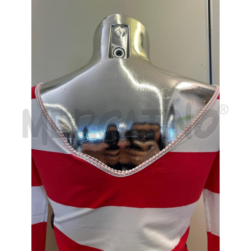 MAGLIA DONNA BLUGIRL JEANS BLU ROSSO BIANCO | Mercatino dell'Usato Molfetta 3