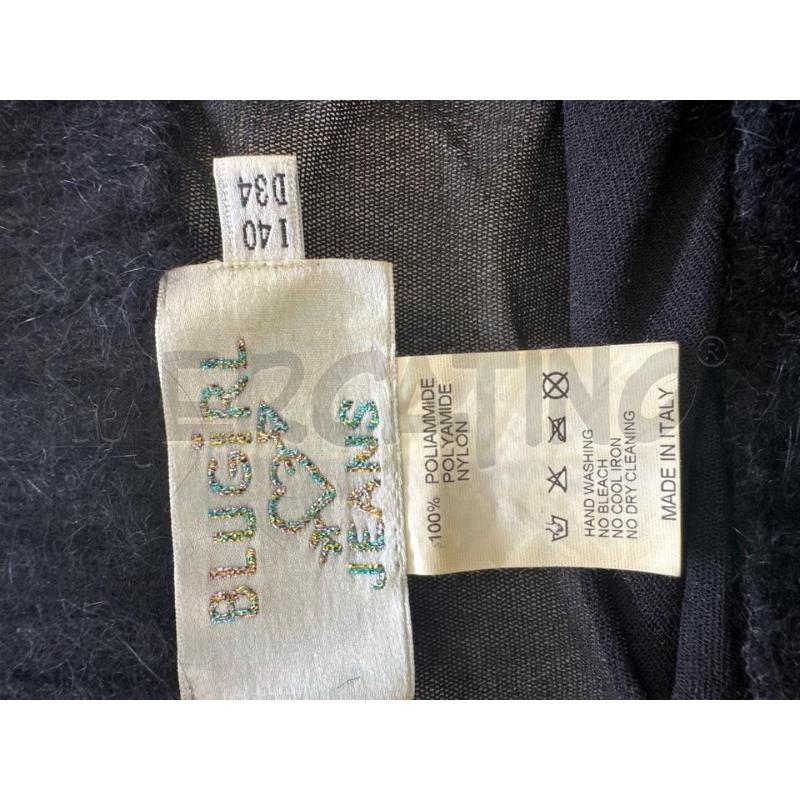 MAGLIA DONNA BLUGIRL NERO VELATO  | Mercatino dell'Usato Molfetta 4