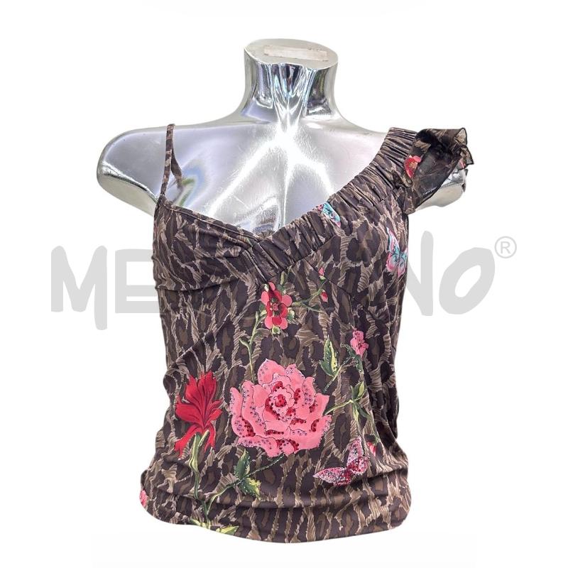 MAGLIA DONNA BLUMARINE MACULATO ROSE ROSA | Mercatino dell'Usato Molfetta 1