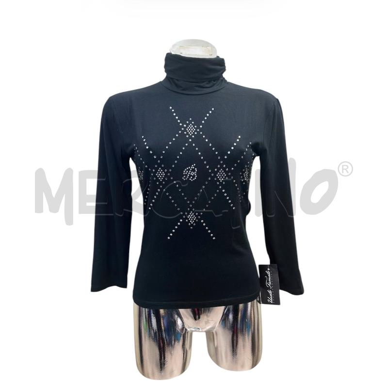 MAGLIA DONNA BLUMARINE NERO COLLO ALTO | Mercatino dell'Usato Molfetta 1