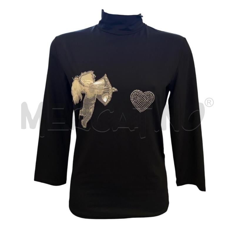 MAGLIA DONNA BLUMARINE NERO CUPIDO | Mercatino dell'Usato Molfetta 1