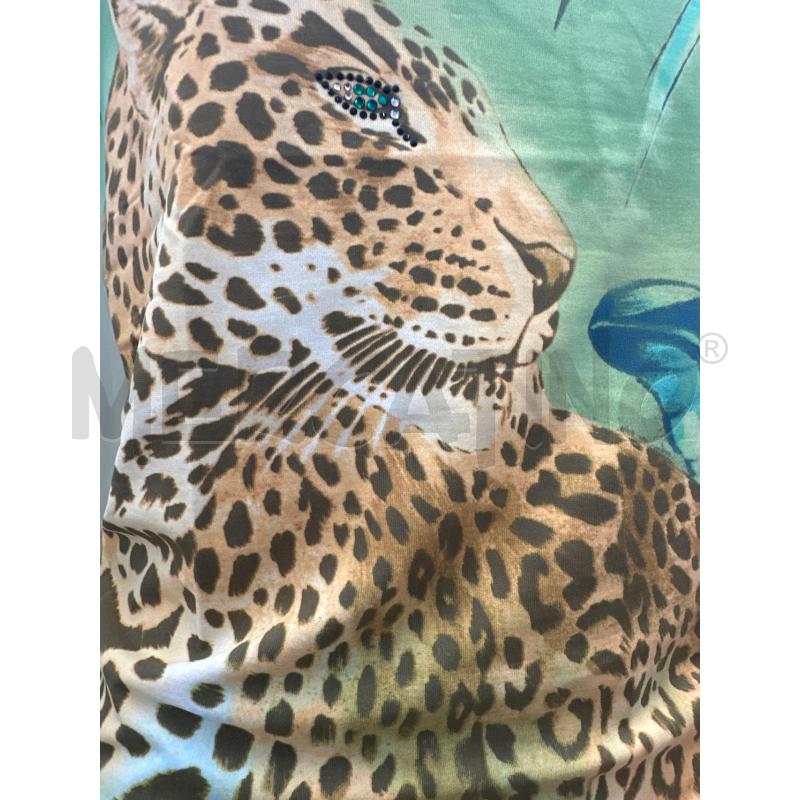MAGLIA DONNA BLUMARINE VERDE STAMPA TIGRE | Mercatino dell'Usato Molfetta 3