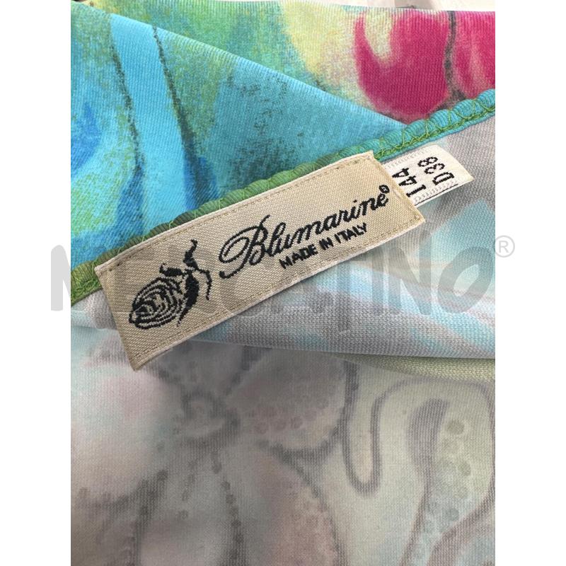 MAGLIA DONNA BLUMARINE VERDE STAMPA TIGRE | Mercatino dell'Usato Molfetta 4