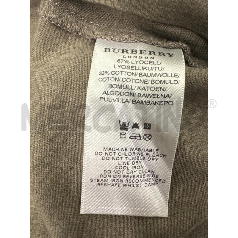 MAGLIA DONNA BURBERRY TORTORA | Mercatino dell'Usato Molfetta 4