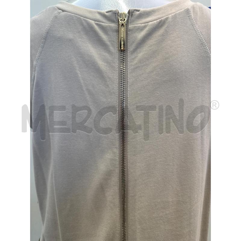 MAGLIA DONNA ELISABETTA FRANCHI BEIGE SCRITTA NERO | Mercatino dell'Usato Molfetta 3