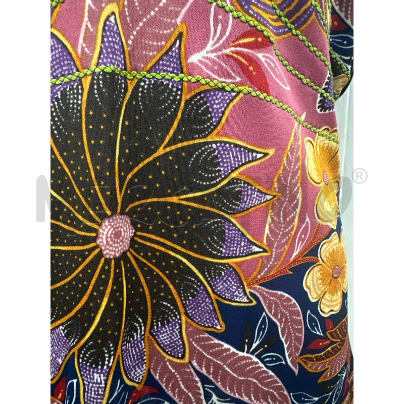 MAGLIA DONNA ETRO FANTASIA ROSSO ARANCIO | Mercatino dell'Usato Molfetta 3