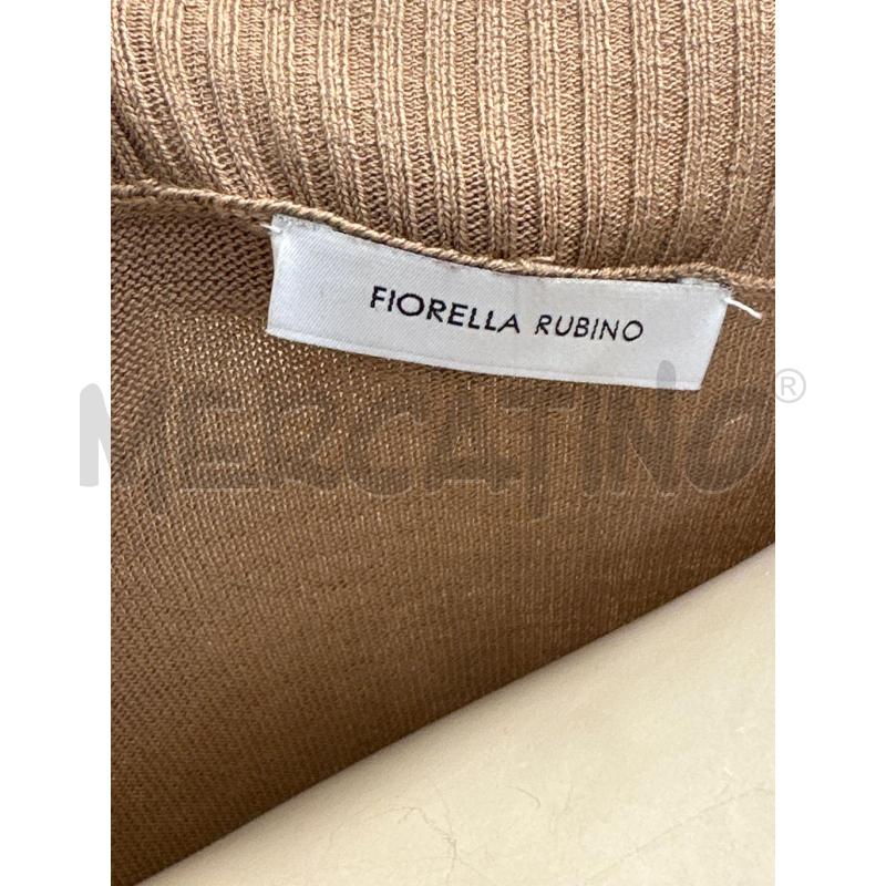 MAGLIA DONNA FIORELLA RUBINO BEIGE FASCE NERO BIANCO | Mercatino dell'Usato Molfetta 3