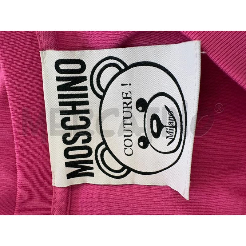 MAGLIA DONNA MOSCHINO FUXIA ORSETTO | Mercatino dell'Usato Molfetta 3
