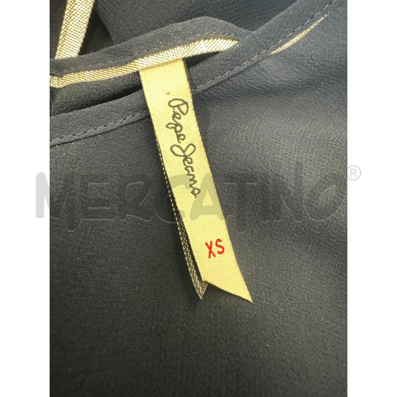MAGLIA DONNA PATRIZIA PEPE BLU PLISSE  | Mercatino dell'Usato Molfetta 4