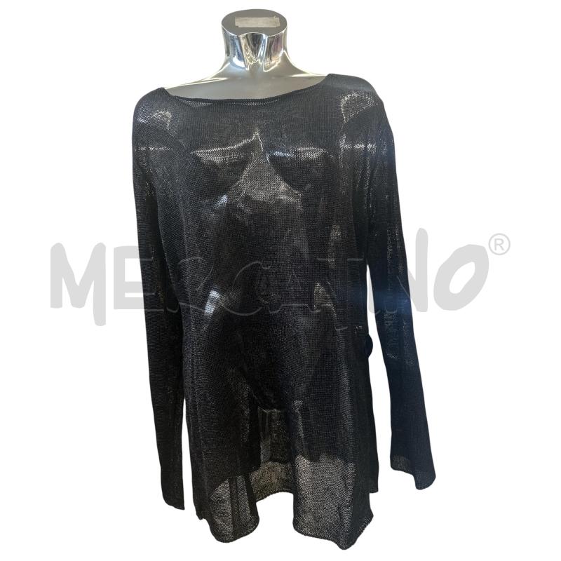 MAGLIONE DONNA ICEBERG NERO E BRONZO | Mercatino dell'Usato Molfetta 1