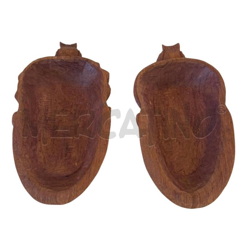 MASCHERONE DONNA + UOMO LEGNO AFRO H.42 CM | Mercatino dell'Usato Molfetta 2
