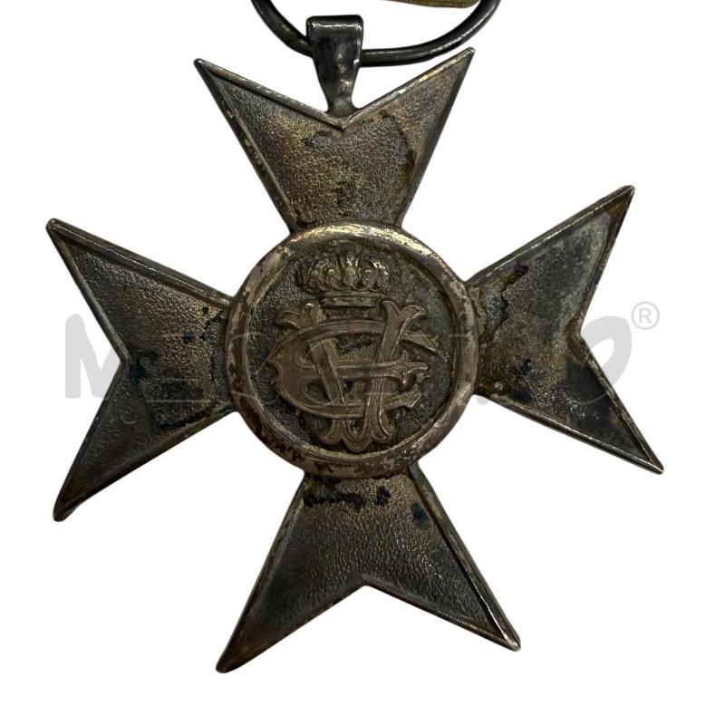 MEDAGLIA CROCE IN ARG FASCETTA VERDE BN | Mercatino dell'Usato Molfetta 3
