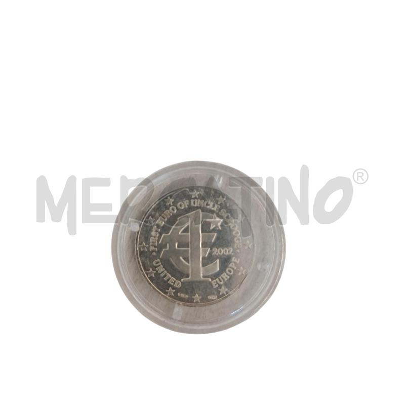 MEDAGLIA PRIMO EURO ZIO PAPERONE 2002 ARG 925 | Mercatino dell'Usato Molfetta 2