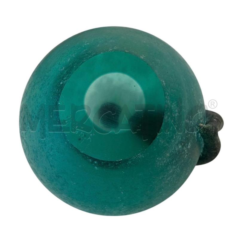 MELA VERDE MURANO SCAVO GHISETTI 8 CM FOGLIA NERA | Mercatino dell'Usato Molfetta 4