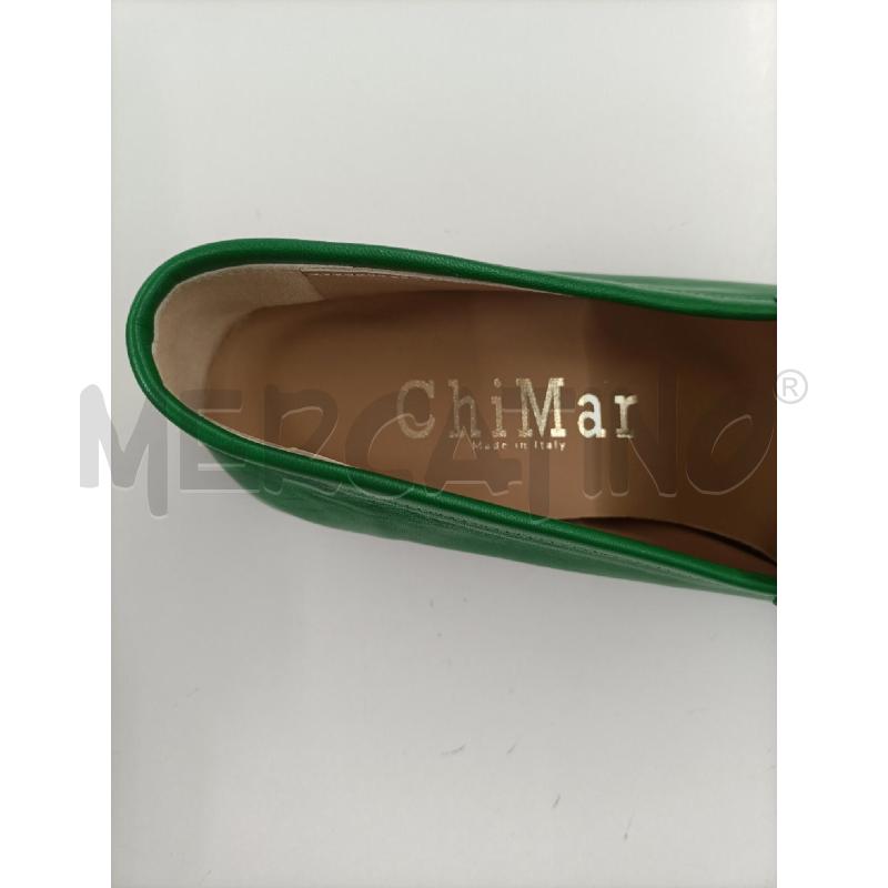 MOCASSINI DONNA CHIMAR VERDE NAPPINE GIALLO | Mercatino dell'Usato Molfetta 3