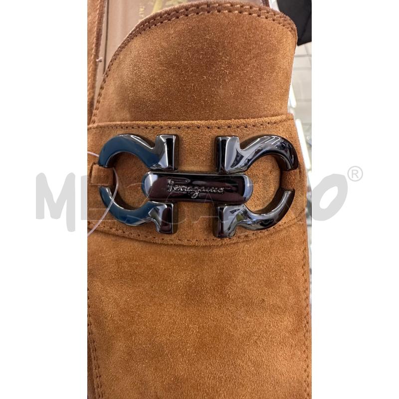 MOCASSINI DONNA FERRAGAMO BEIGE SCAMOSCIATO | Mercatino dell'Usato Molfetta 4
