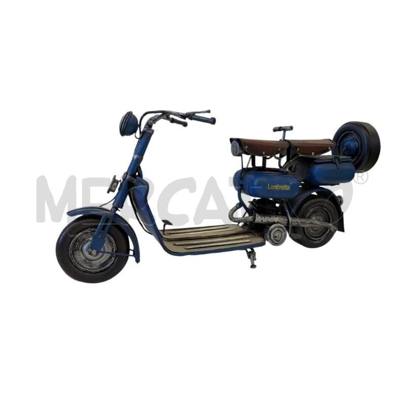MODELLINO MOTO LATTA LAMBRETTA BLU | Mercatino dell'Usato Molfetta 1
