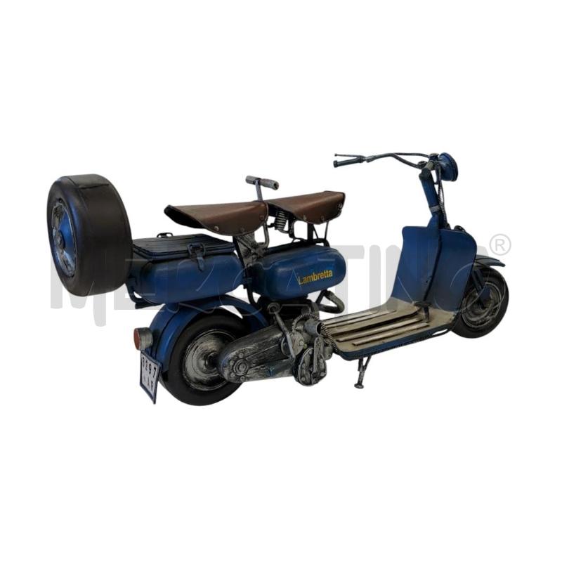MODELLINO MOTO LATTA LAMBRETTA BLU | Mercatino dell'Usato Molfetta 2