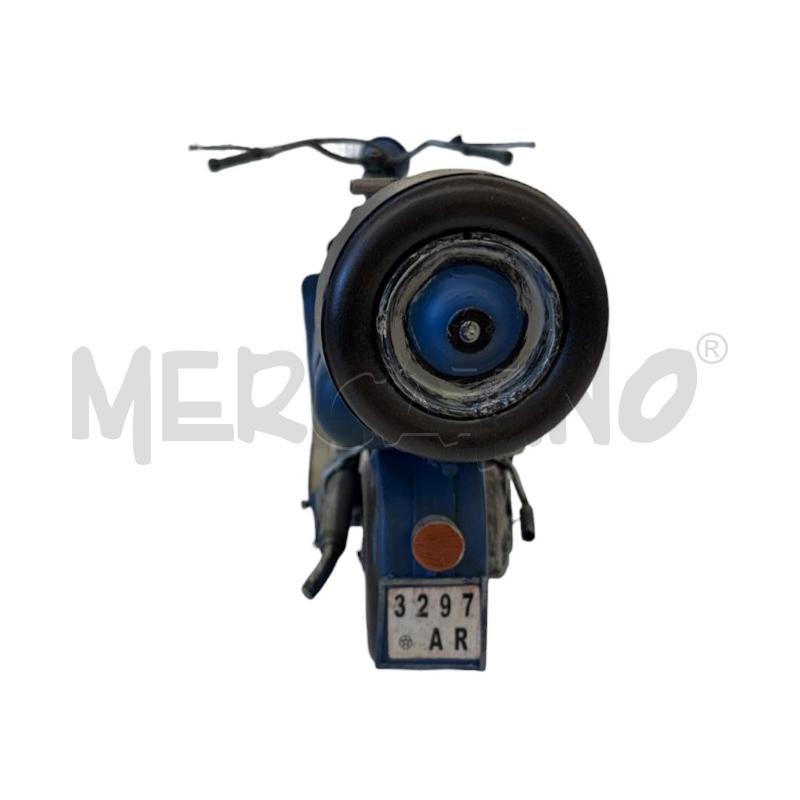 MODELLINO MOTO LATTA LAMBRETTA BLU | Mercatino dell'Usato Molfetta 3