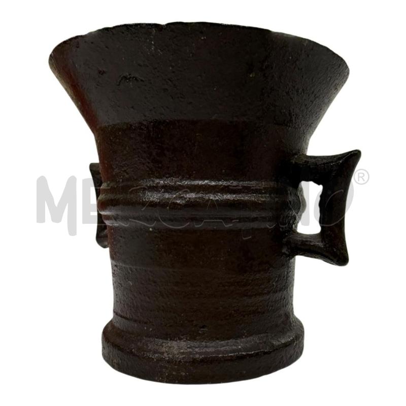 MORTAIO+PESTELLO D'EPOCA FERRO  | Mercatino dell'Usato Molfetta 4