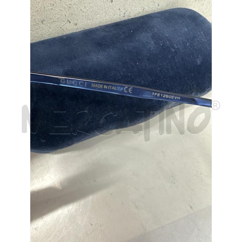 OCCHIALI DA SOLE GUCCI BLU+LENTI SOSTITUTIVE NON GRADUATE | Mercatino dell'Usato Molfetta 3