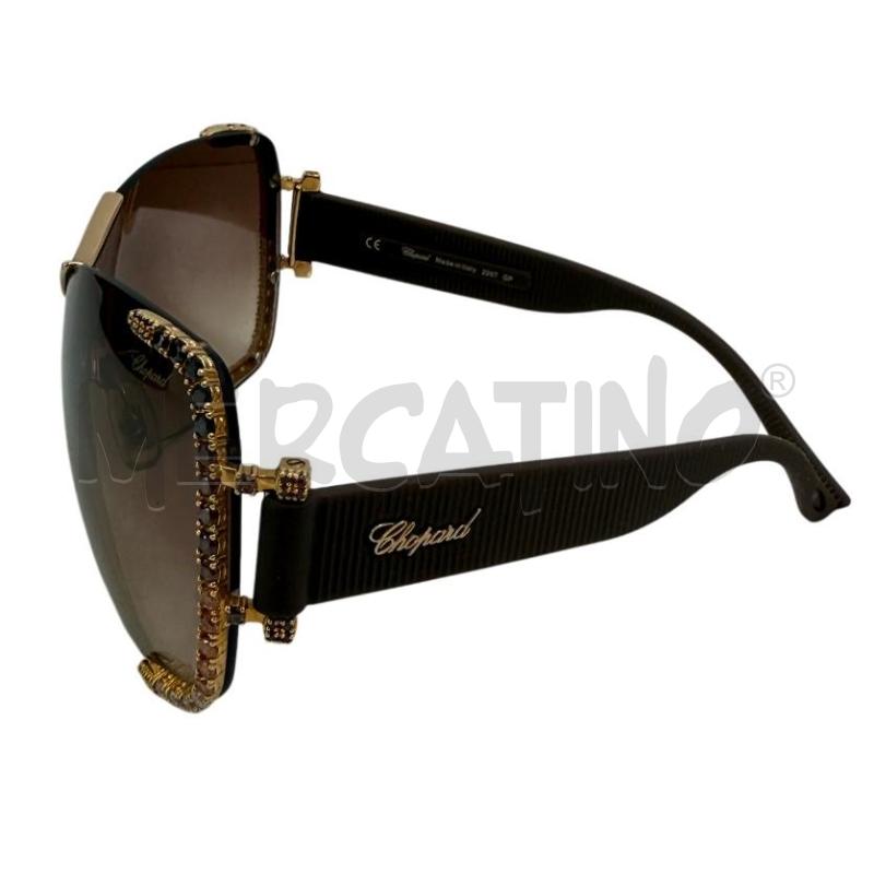 OCCHIALI DONNA CHOPARD MARRONE PROFILO STRASS | Mercatino dell'Usato Molfetta 2