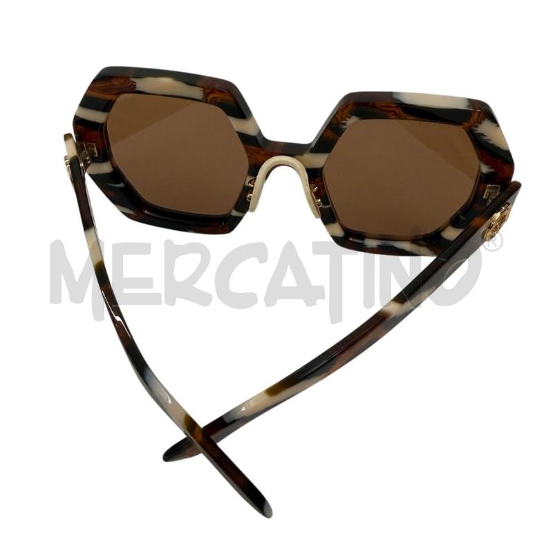 OCCHIALI DONNA GUCCI GG0772S MARRONE E PANNA  | Mercatino dell'Usato Molfetta 3