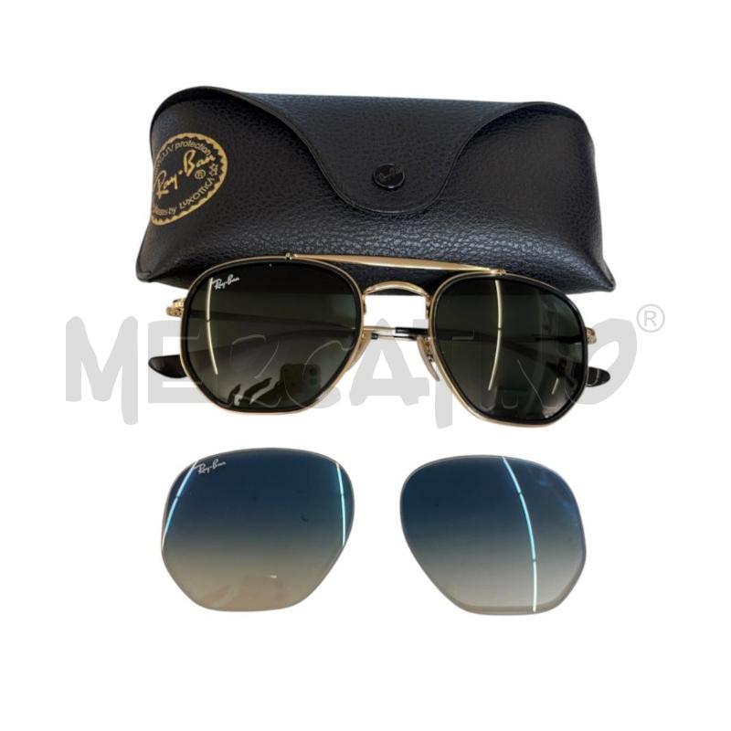 OCCHIALI UOMO RAY BAN MARSHALL NERO + LENTE CELESTE | Mercatino dell'Usato Molfetta 1
