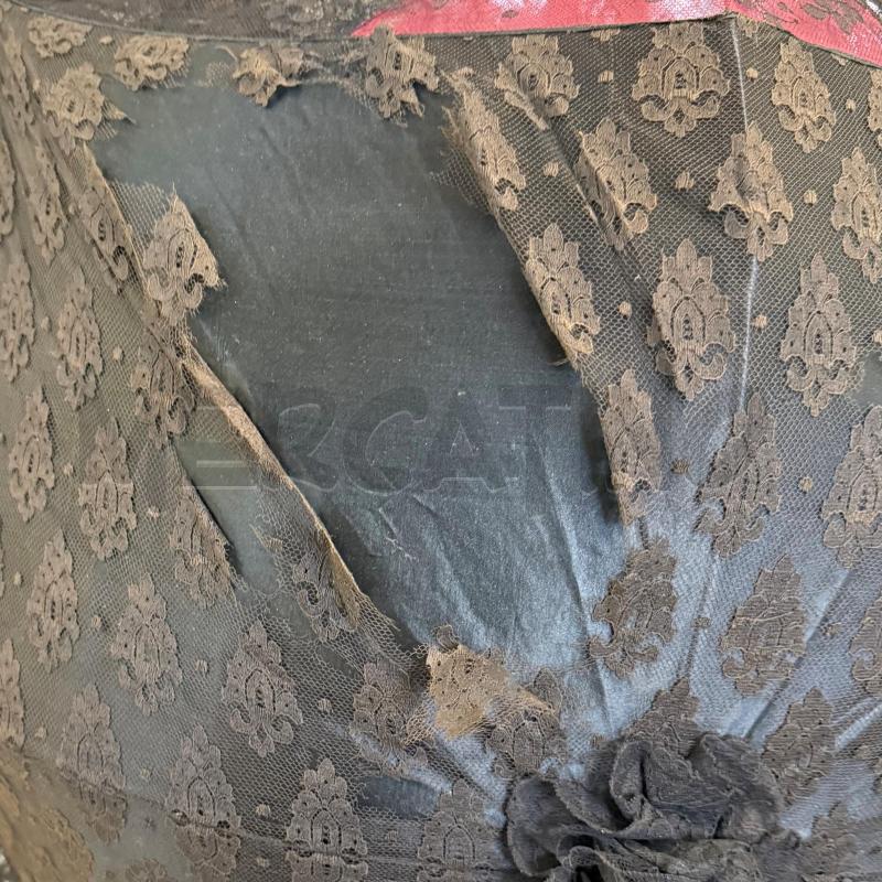 OMBRELLO ANTICO NERO MANICO STELLA COMETA | Mercatino dell'Usato Molfetta 4
