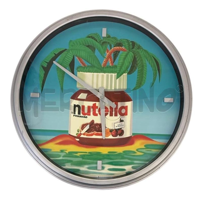 OROLOGIO NUTELLA KINDER FERRERO DIAM 50 CM PUBBLICITARIO | Mercatino dell'Usato Molfetta 1