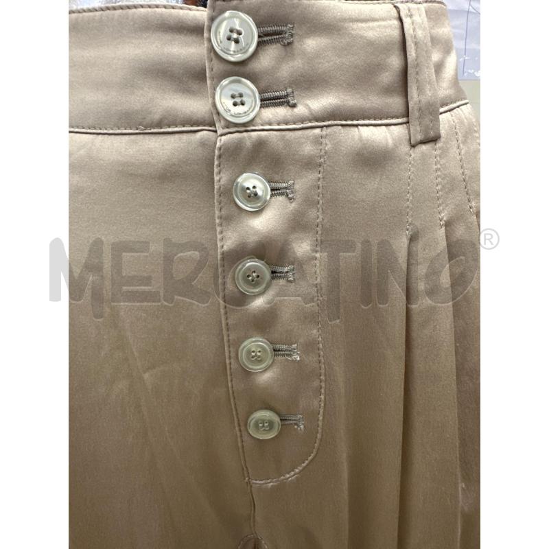 PANTALONE DONNA ATOS LOMBARDINI SETA CREMA  | Mercatino dell'Usato Molfetta 2