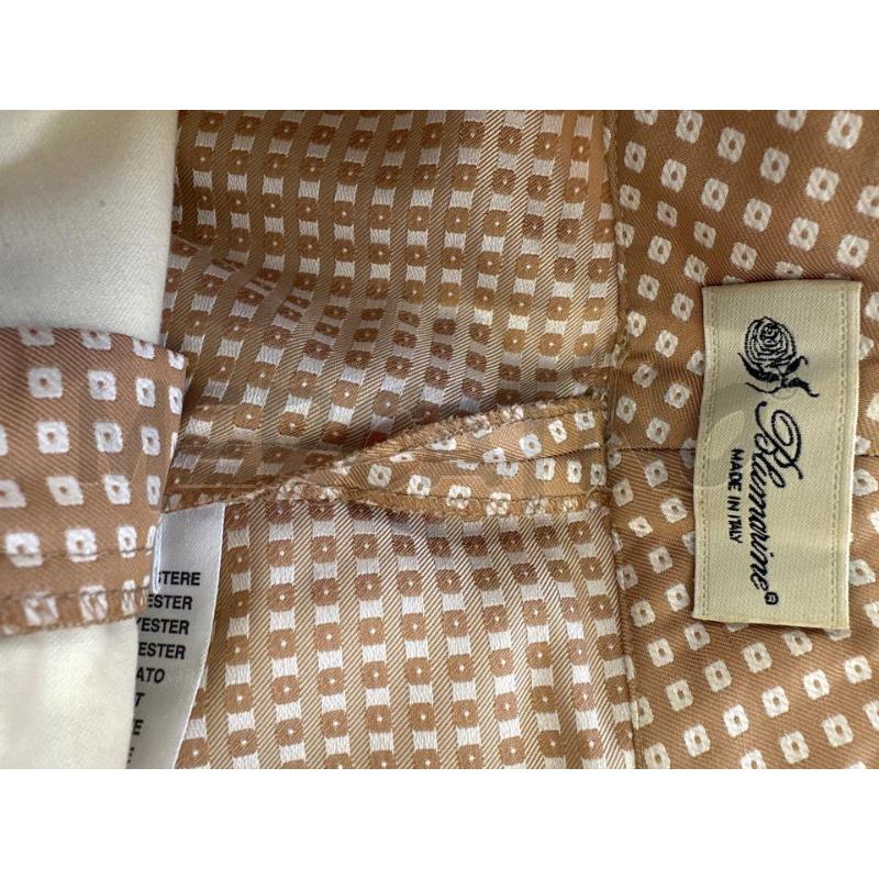 PANTALONE DONNA BLUMARINE BEIGE FANTASIA PANNA | Mercatino dell'Usato Molfetta 3