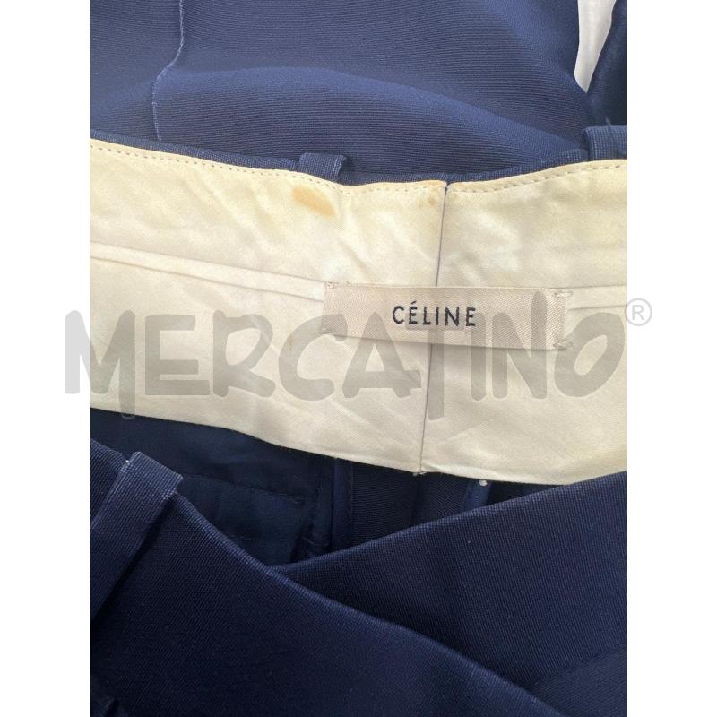 PANTALONE DONNA CELINE BLU | Mercatino dell'Usato Molfetta 4