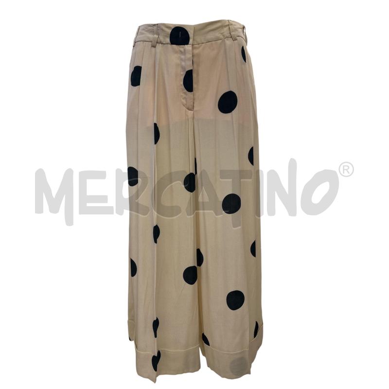 PANTALONE DONNA GOLD CASE ROSA POIS GRANDI BLU | Mercatino dell'Usato Molfetta 1