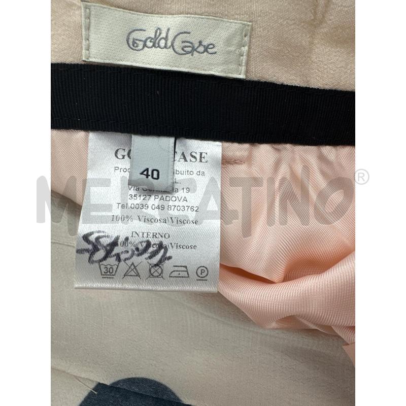 PANTALONE DONNA GOLD CASE ROSA POIS GRANDI BLU | Mercatino dell'Usato Molfetta 3