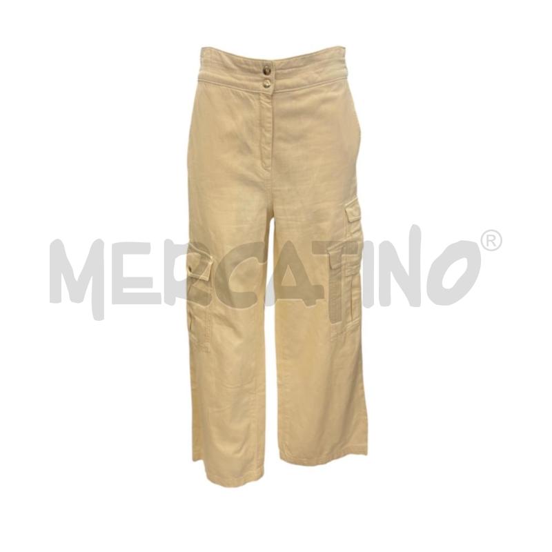 PANTALONE DONNA PATRIZIA PEPE PANNA CARGO | Mercatino dell'Usato Molfetta 1
