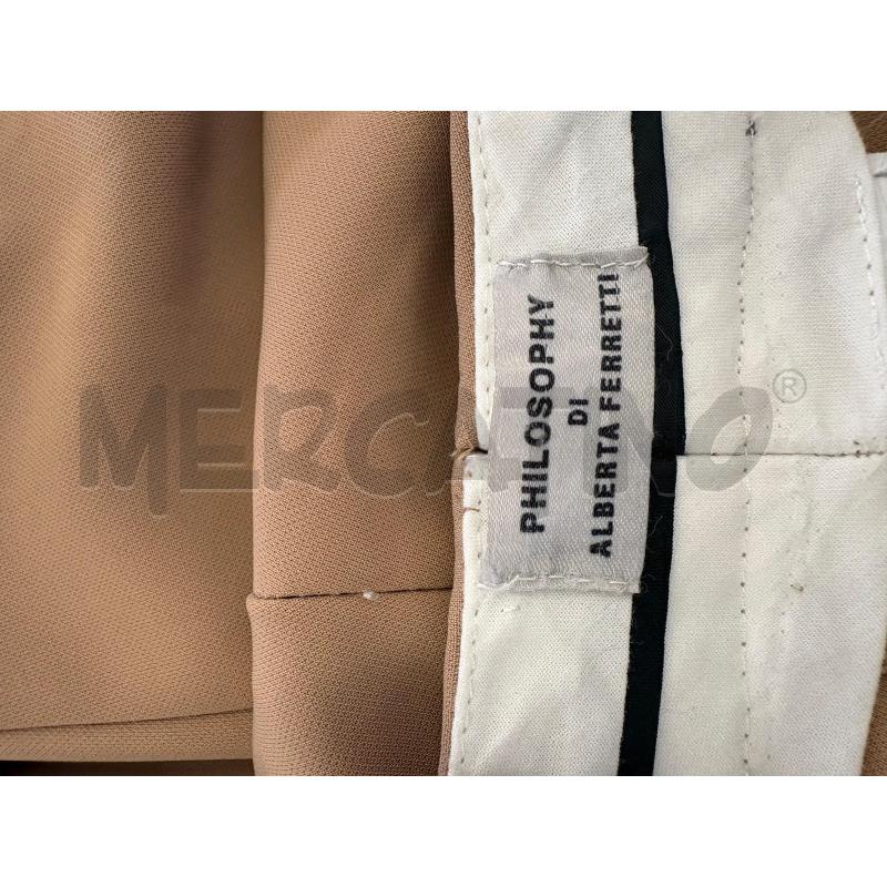 PANTALONE DONNA PHILOSOPY ALBERTA FERRETTI BEIGE | Mercatino dell'Usato Molfetta 3