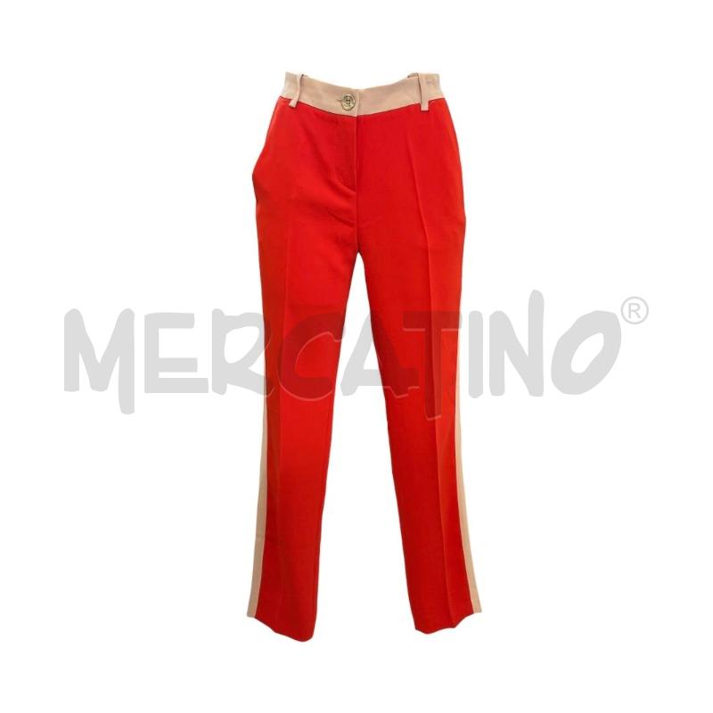 PANTALONE DONNA PINKO ARANCIO PROFILO BEIGE | Mercatino dell'Usato Molfetta 1