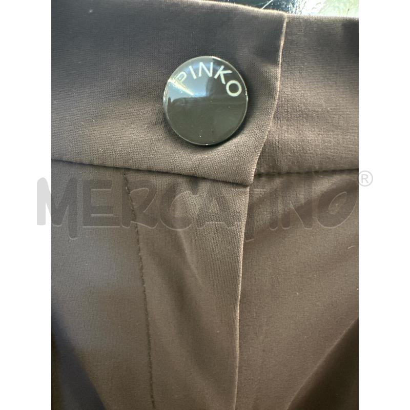 PANTALONE DONNA PINKO MARRONE  | Mercatino dell'Usato Molfetta 2