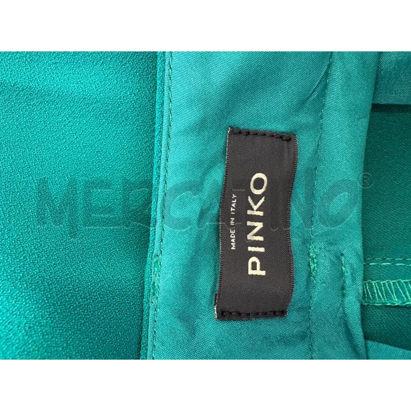 PANTALONE DONNA PINKO VERDE BOTTIGLIA | Mercatino dell'Usato Molfetta 3