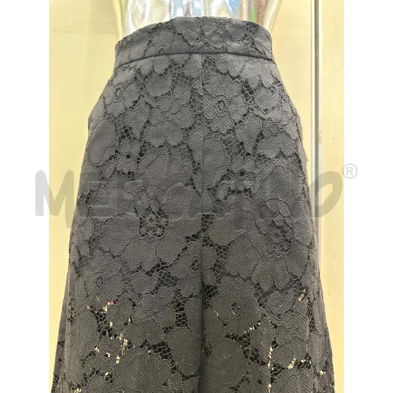 PANTALONE DONNA RUE BISQUIT NERO PIZZO | Mercatino dell'Usato Molfetta 3