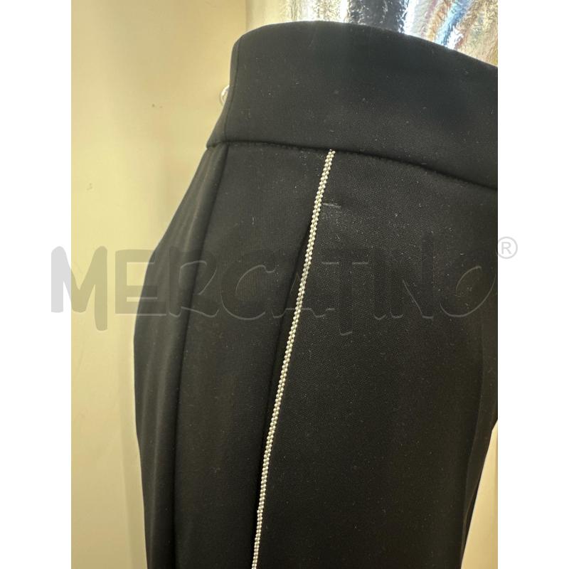 PANTALONE DONNA TOMMY HILFIGER NERO FILO ARGENTATO | Mercatino dell'Usato Molfetta 2