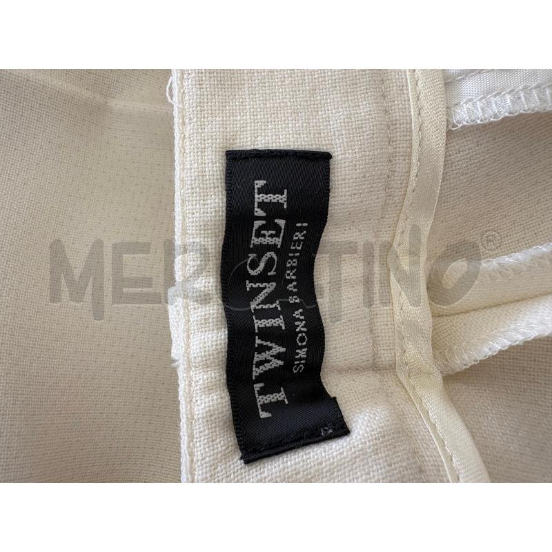 PANTALONE DONNA TWINSET PANNA  | Mercatino dell'Usato Molfetta 3