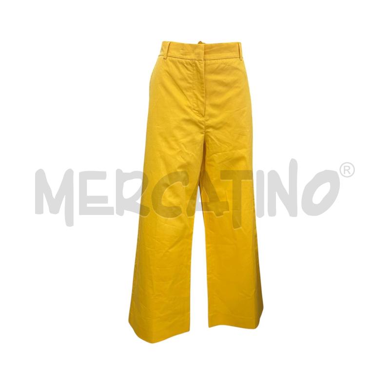 PANTALONE DONNA WEEKEND MAX MARA GIALLO | Mercatino dell'Usato Molfetta 1
