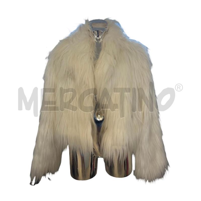 PELLICCIOTTO DONNA ZARA BIANCO CORTO | Mercatino dell'Usato Molfetta 1