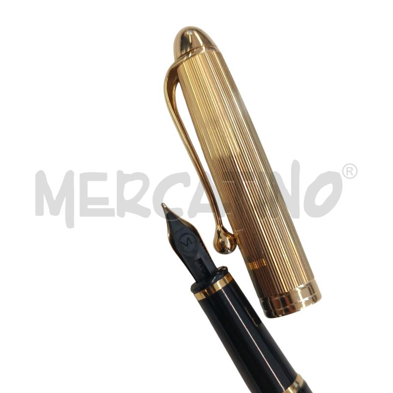PENNA STILOGRAFICA AURORA 88 NERA DORATA | Mercatino dell'Usato Molfetta 4