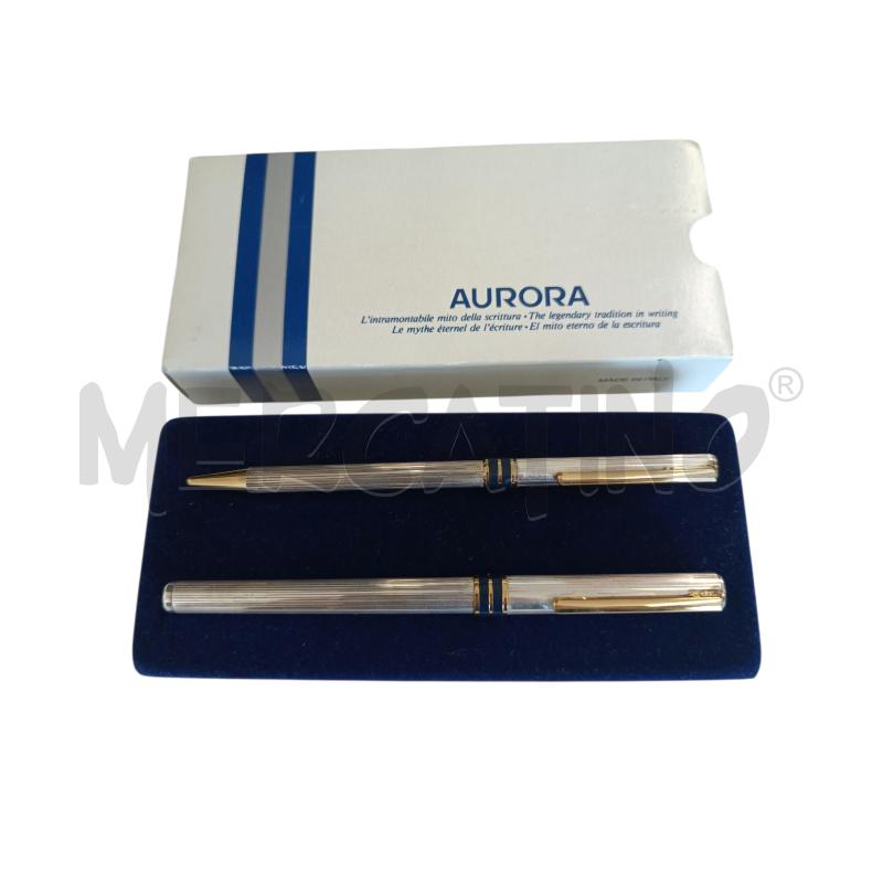 PENNA STILOGRAFICA-SFERA AURORA ARGENTO  | Mercatino dell'Usato Molfetta 2